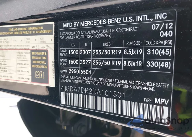 4JGDA7DB2DA101801: 44485756