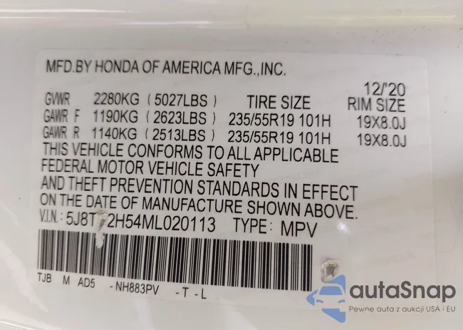 5J8TC2H54ML020113: 44485859