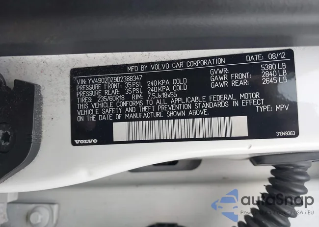 YV4902DZ9D2388347: 44486108