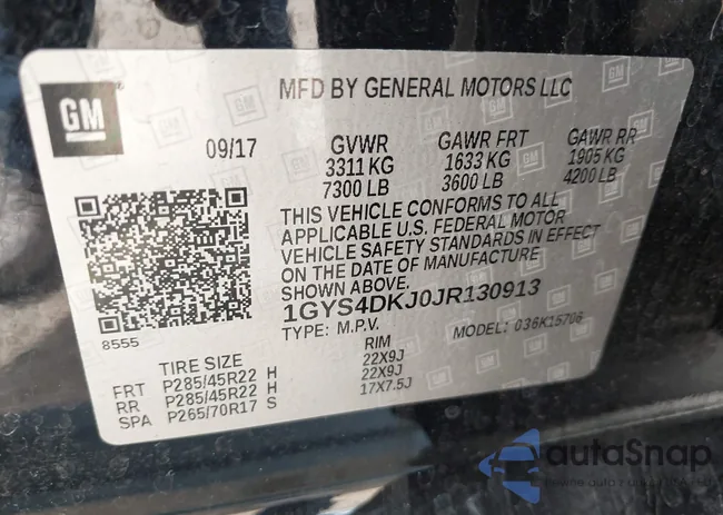 1GYS4DKJ0JR130913: 44486132