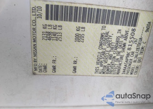 1N4AA5AP9BC815508: 44485391