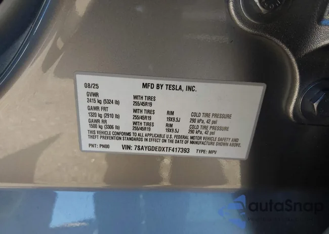 7SAYGDEDXTF417393: 44485423