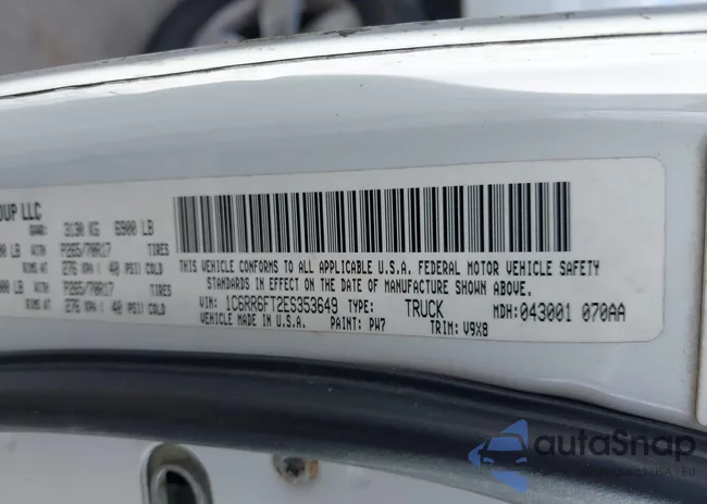 1C6RR6FT2ES353649: 44485553