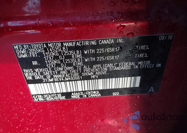 2T3WFREV4JW492661: 44485614