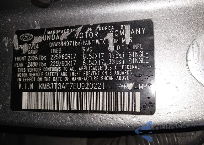 KM8JT3AF7EU920221: 44486718