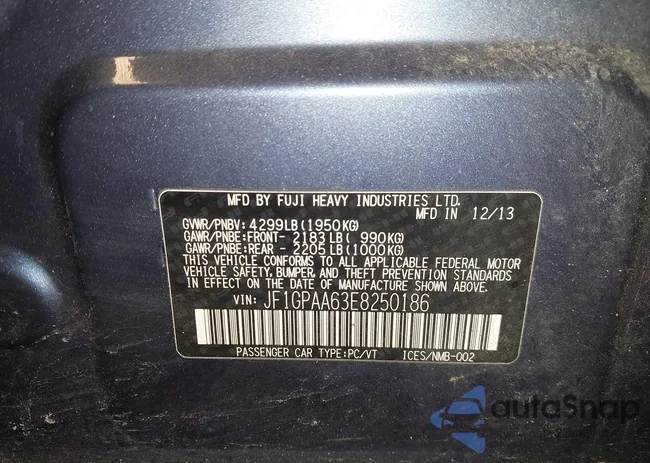 JF1GPAA63E8250186: 44486997