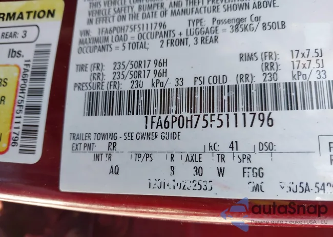 1FA6P0H75F5111796: 44487196