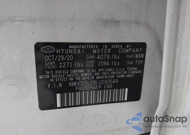 KMHC05LC8LU240549: 44487247