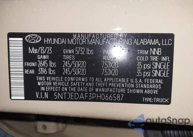 5NTJEDAF3PH066587: 44486315