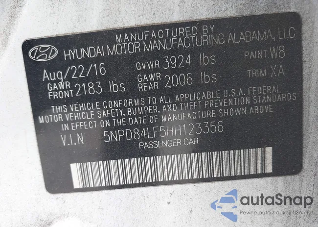 5NPD84LF5HH123356: 44486330