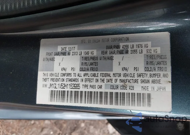 JM1GL1V52H1153985: 44487951