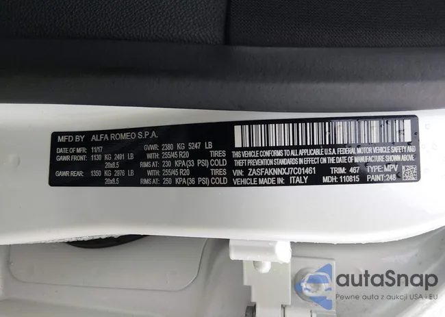 ZASFAKNNXJ7C01461: 44488098