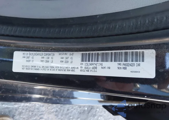 1C3LC46R07N673745: 44487345