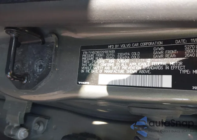 YV4BZ982291061489: 44487370