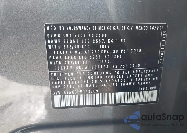 3VV1B7AX0LM142709: 44487474