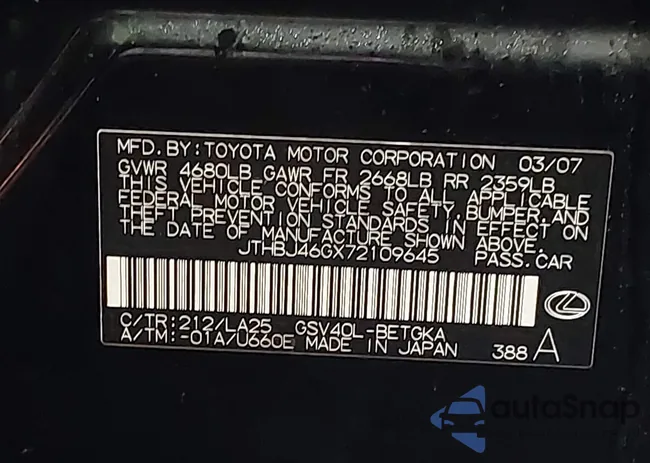 JTHBJ46GX72109645: 44488399