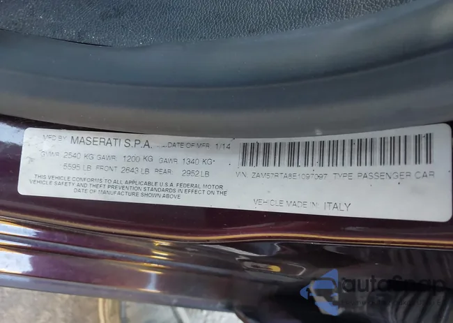 ZAM57RTA8E1097097: 44489750