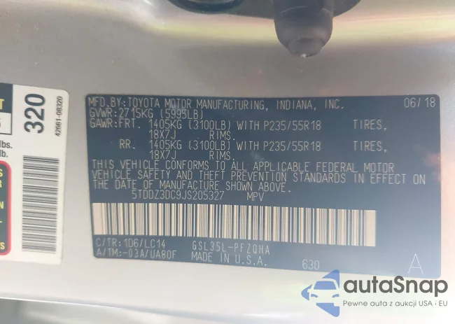 5TDDZ3DC9JS205327: 44489947