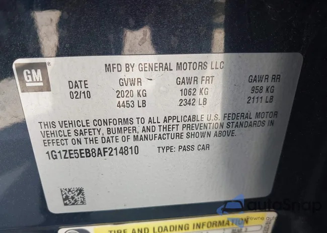 1G1ZE5EB8AF214810: 44490239