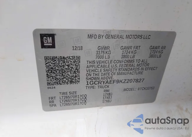 1GCRYAEF9KZ207827: 44489295