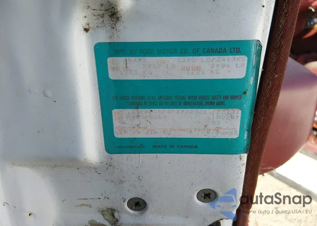 2MEBP95F4FX722361: 44489449