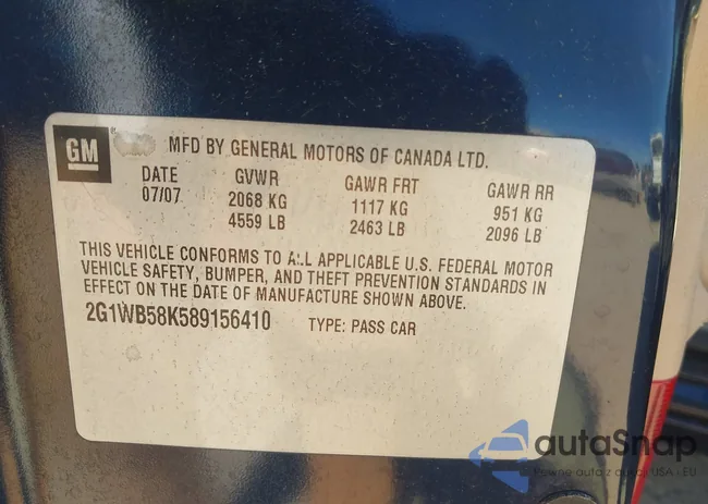 2G1WB58K589156410: 44489633