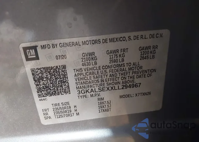 3GKALSEXXLL294967: 44489667