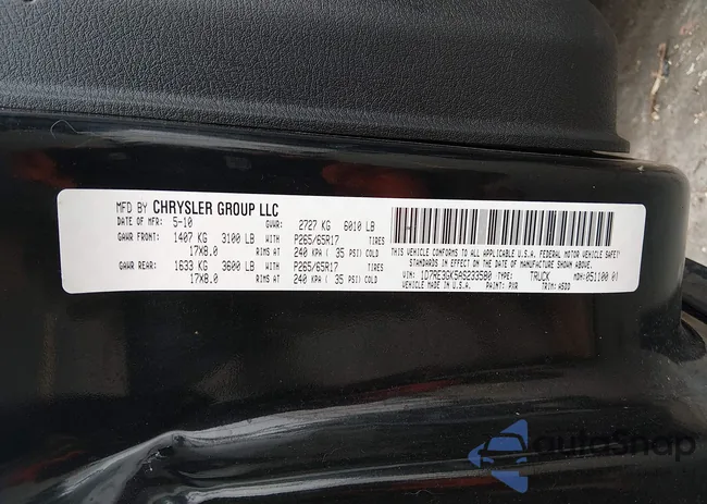 1D7RE3GK5AS233580: 44490902