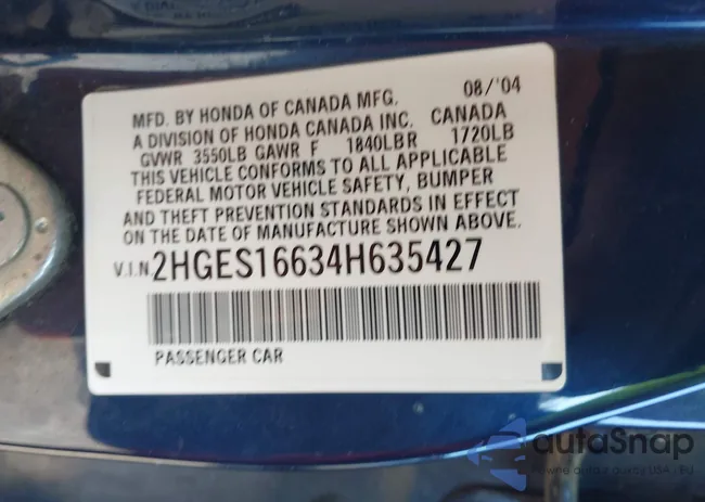 2HGES16634H635427: 44490604