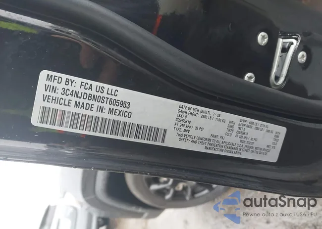 3C4NJDBN0ST605953: 44491691