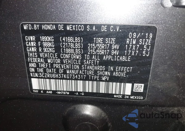 3CZRU6H37KG734317: 44491773