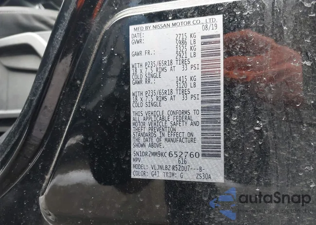 5N1DR2MM9KC652760: 44491774