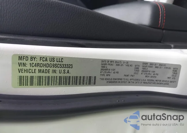 1C4RDHDG9SC533323: 44491795