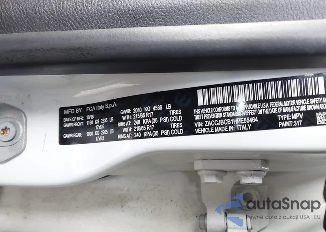 ZACCJBCB1HPE55464: 44491906