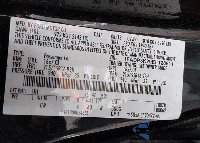 1FADP3K29EL128911: 44492067