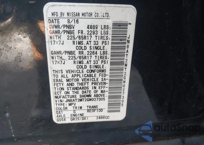 JN8AT2MT2GW027305: 44492139