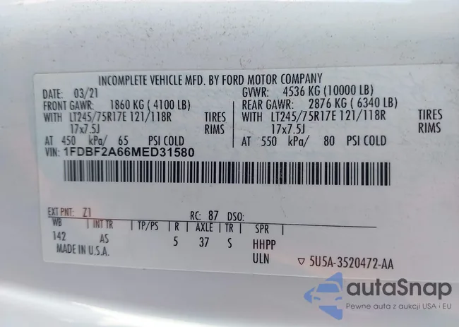 1FDBF2A66MED31580: 44491507