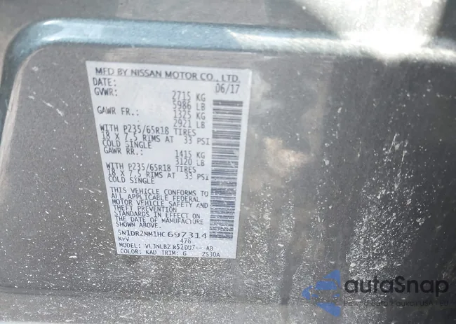 5N1DR2MM1HC697314: 44491661