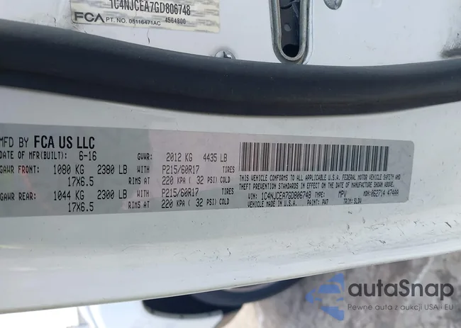 1C4NJCEA7GD806748: 44492758