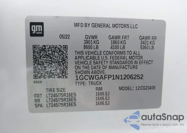 1GCWGAFP1N1206252: 44492802