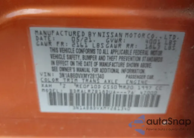 3N1AB8DVXMY281340: 44492958