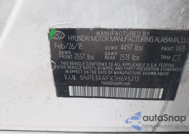 5NPE34AFXJH695213: 44492999