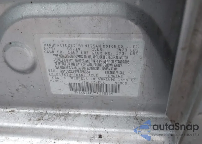 3N1CE2CP2FL355334: 44493738