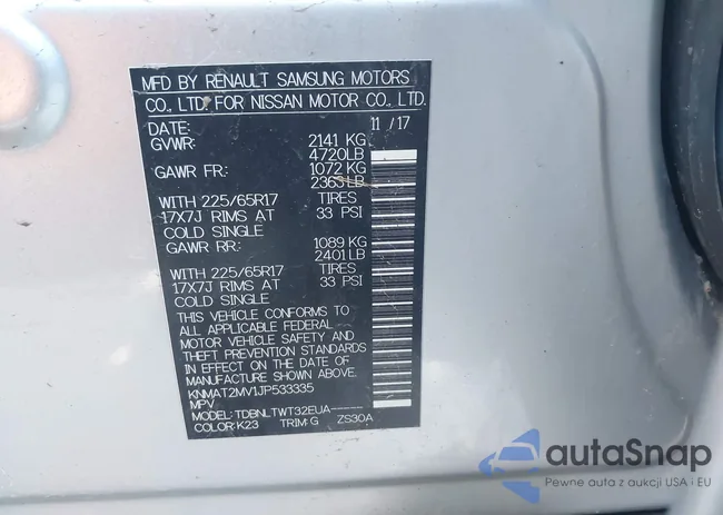 KNMAT2MV1JP533335: 44493976