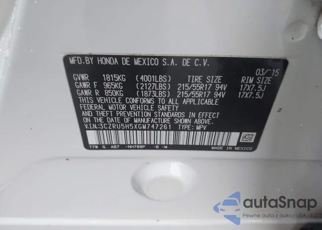 3CZRU5H5XGM747261: 44494064