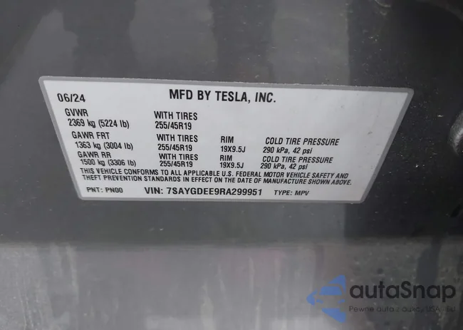 7SAYGDEE9RA299951: 44493291