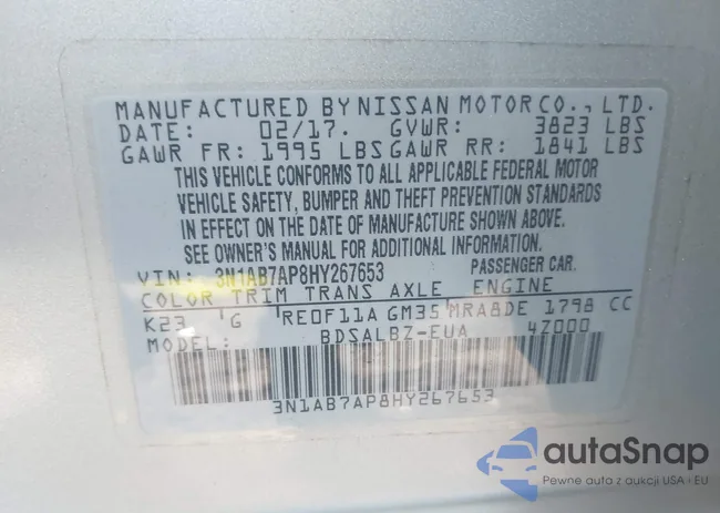 3N1AB7AP8HY267653: 44493323