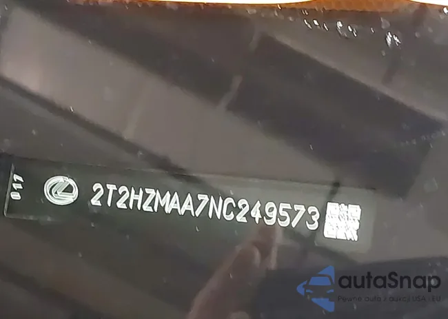 2T2HZMAA7NC249573: 44493346