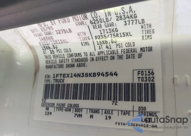 1FTEX14N3SKB94544: 44493651