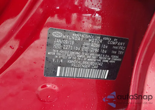 KMHD04LB6KU859042: 44494727